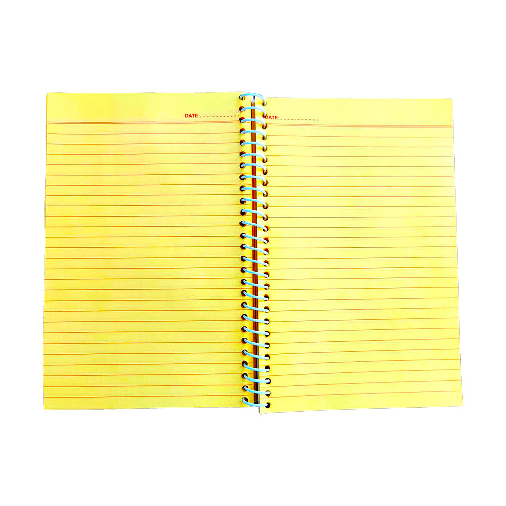 Productivity Planner - Yellow Diary with Red Ink (Qnet)