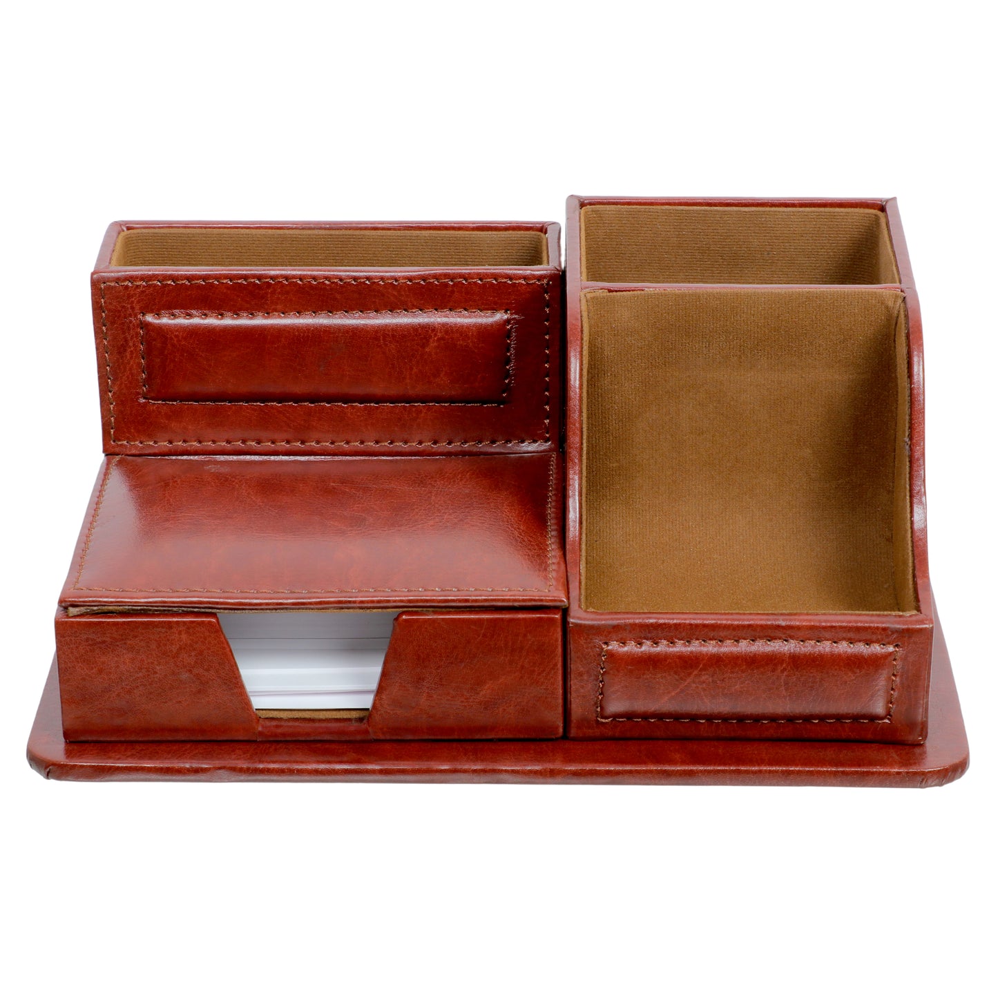 Multipurpose Desk Organizer (Leather Look)