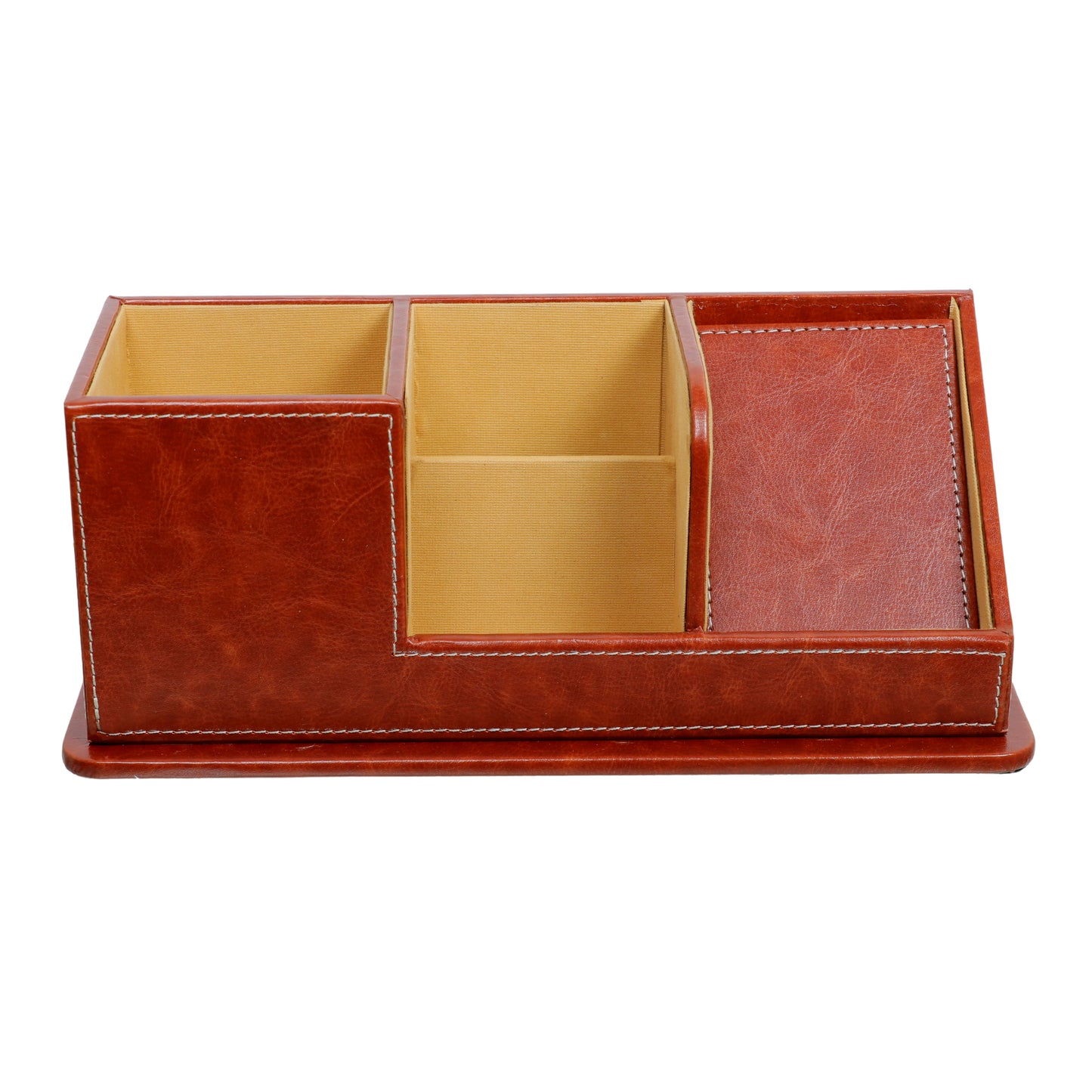 Multipurpose Pen Stand | Phone Stand (Leather Look)