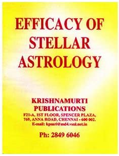 Efficacy Of Stellar Astrology [English]