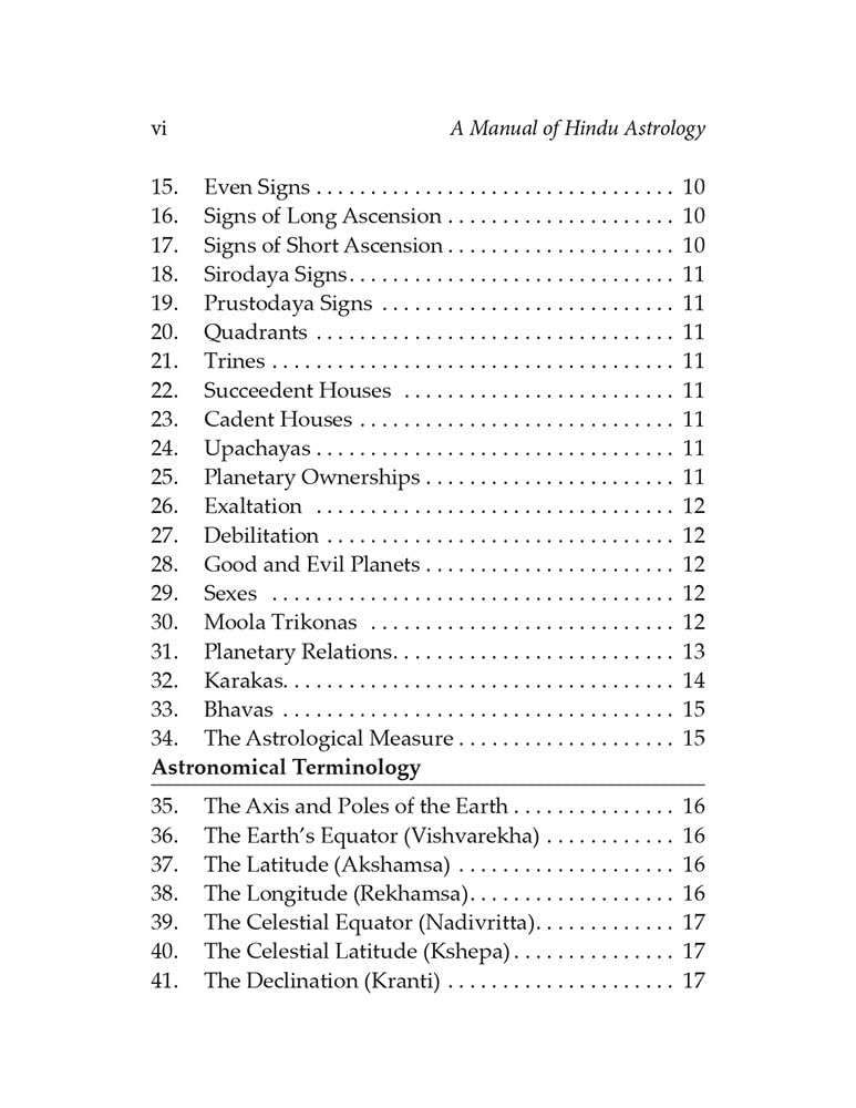 A Manual of Hindu Astrology [English]