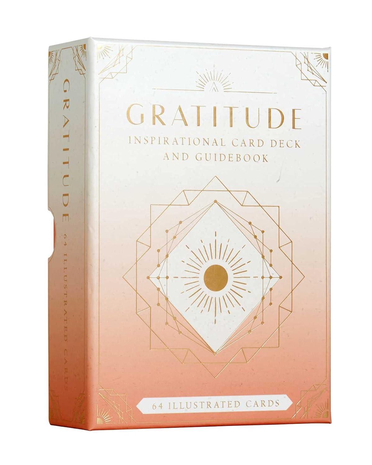 Gratitude: Inspirational Card Deck and Guidebook (64 Cards)