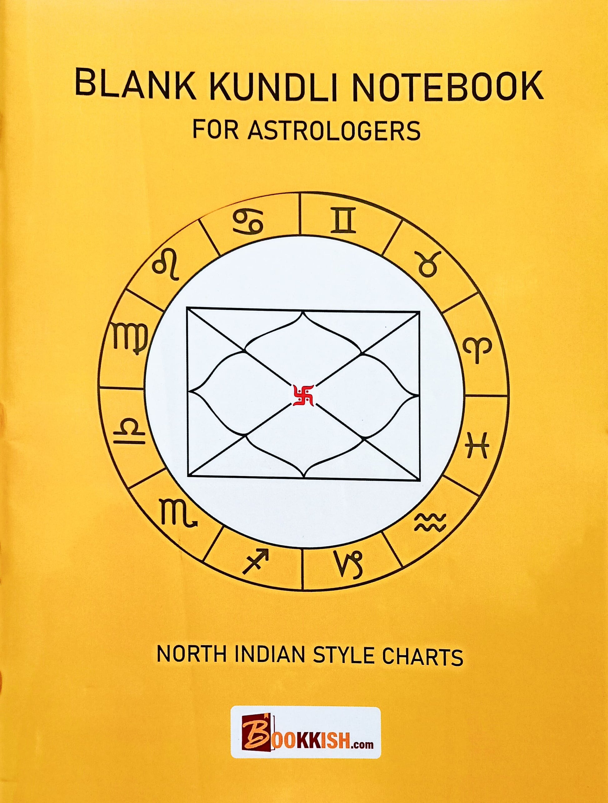Blank Kundli Notebook For Astrologers