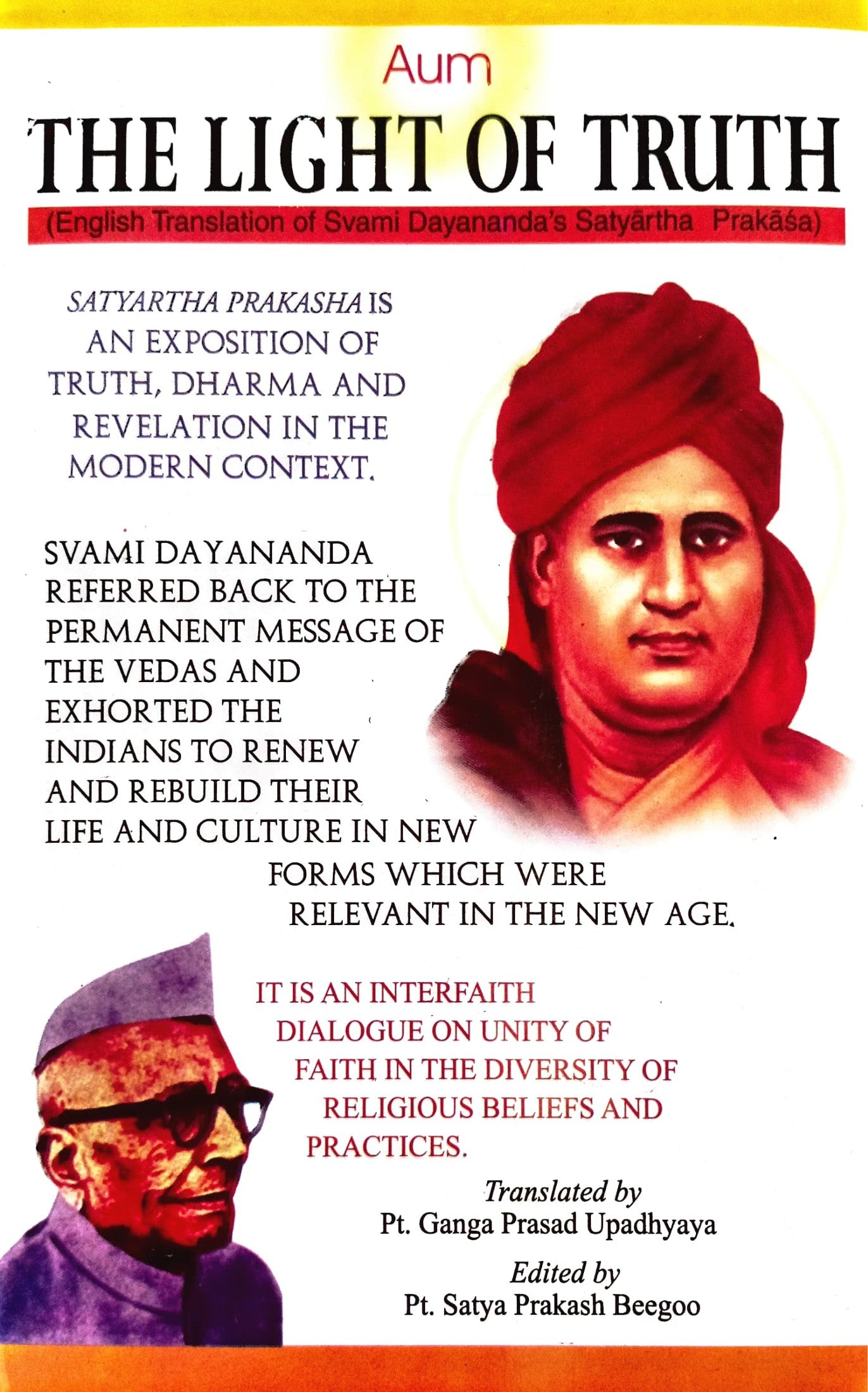 The Light of Truth (Translation of Swami Dayananda's Satyarth Prakash) [English]