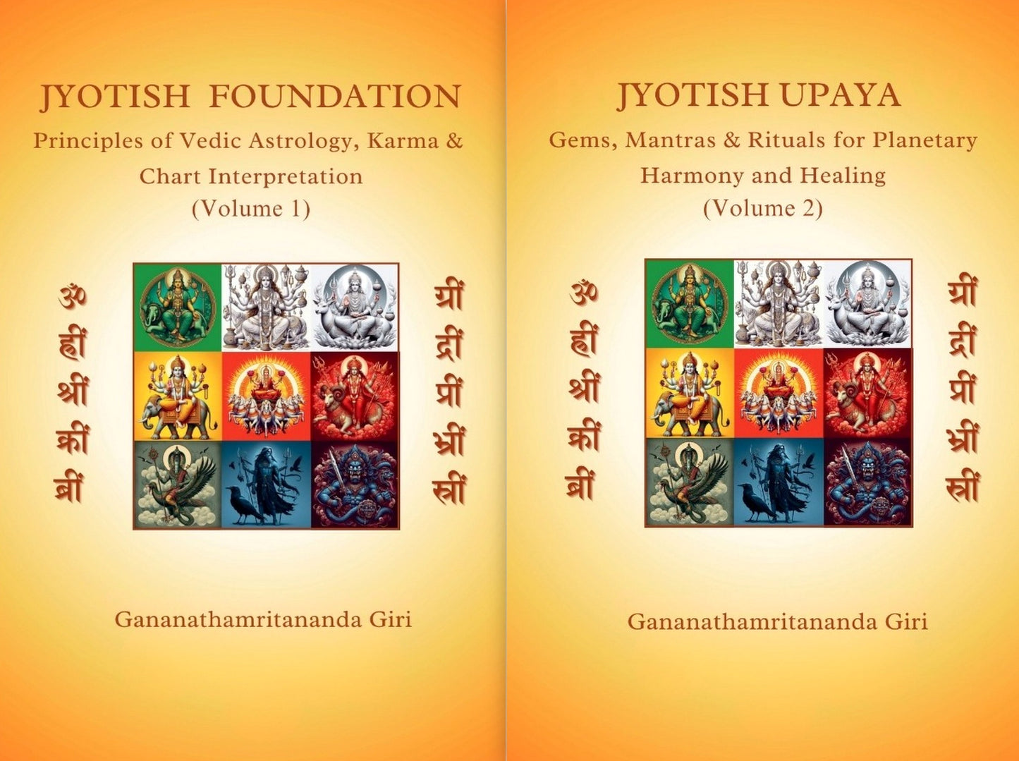Jyotish Foundation And Jyotish Upaya (2 Volumes Set) [English]