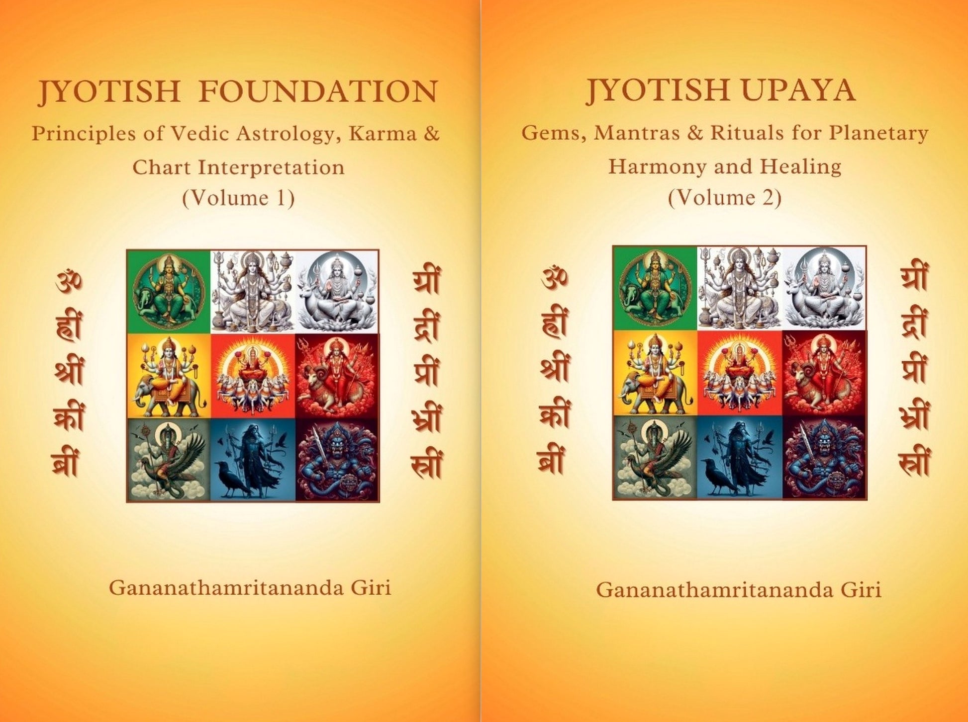Jyotish Foundation And Jyotish Upaya (2 Volumes Set) [English]
