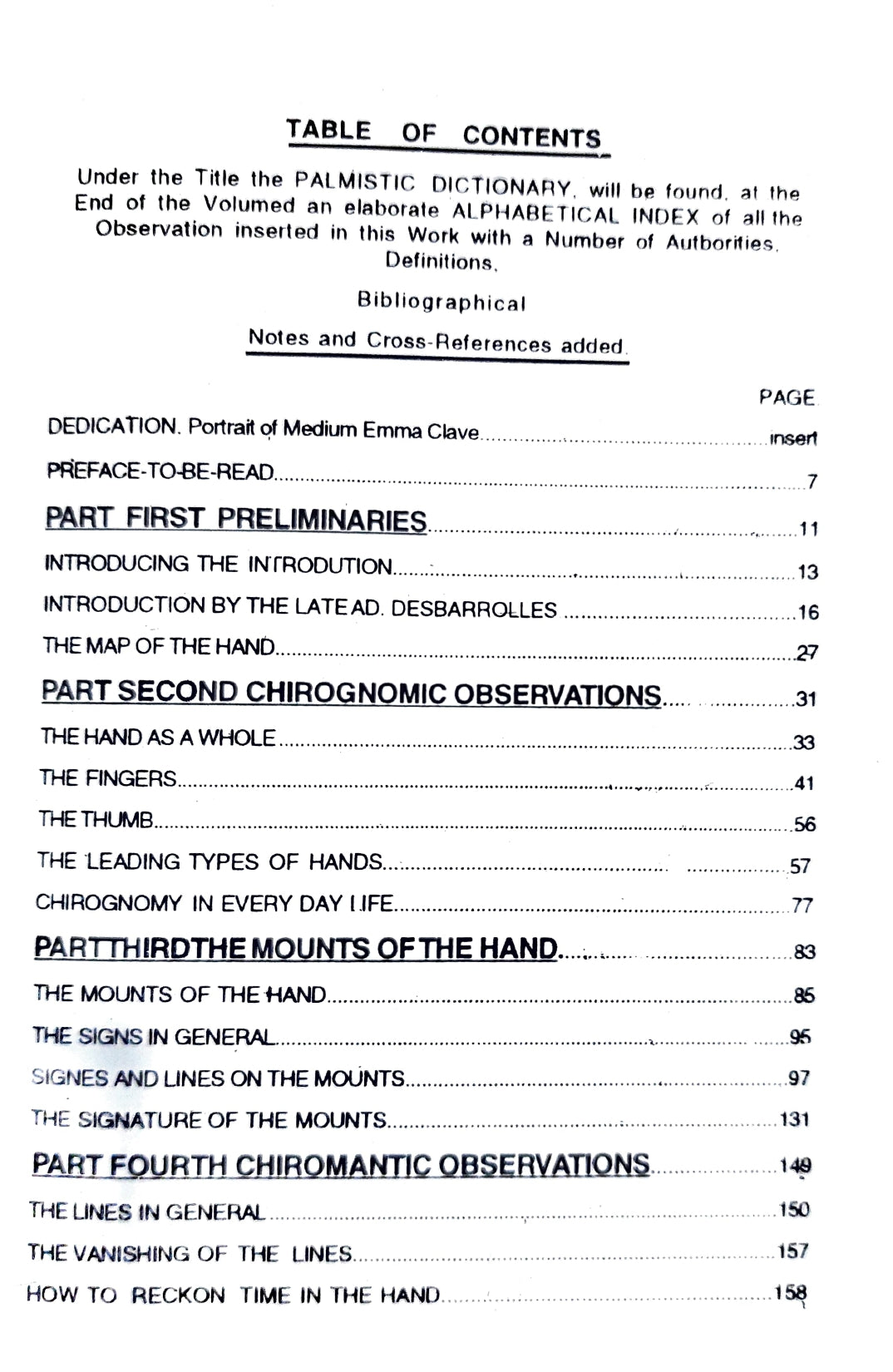 The Study of Palmistry for Professional Purpose [English]