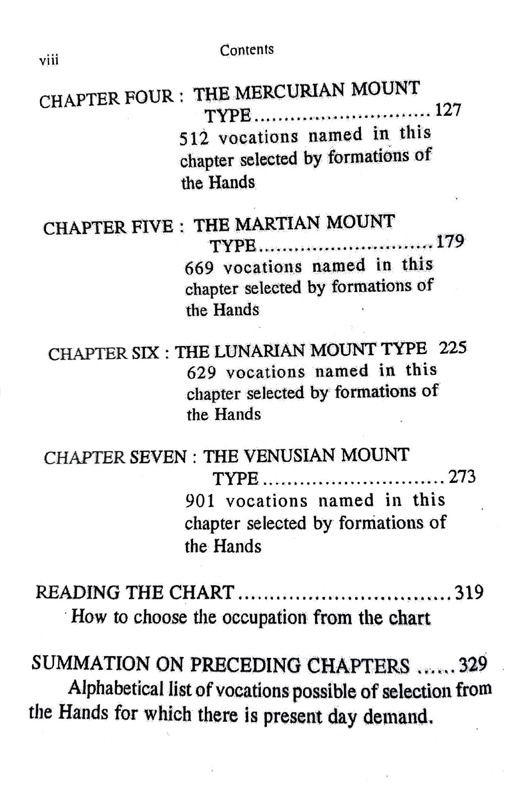 How to Choose Vocations From the Hands [English]
