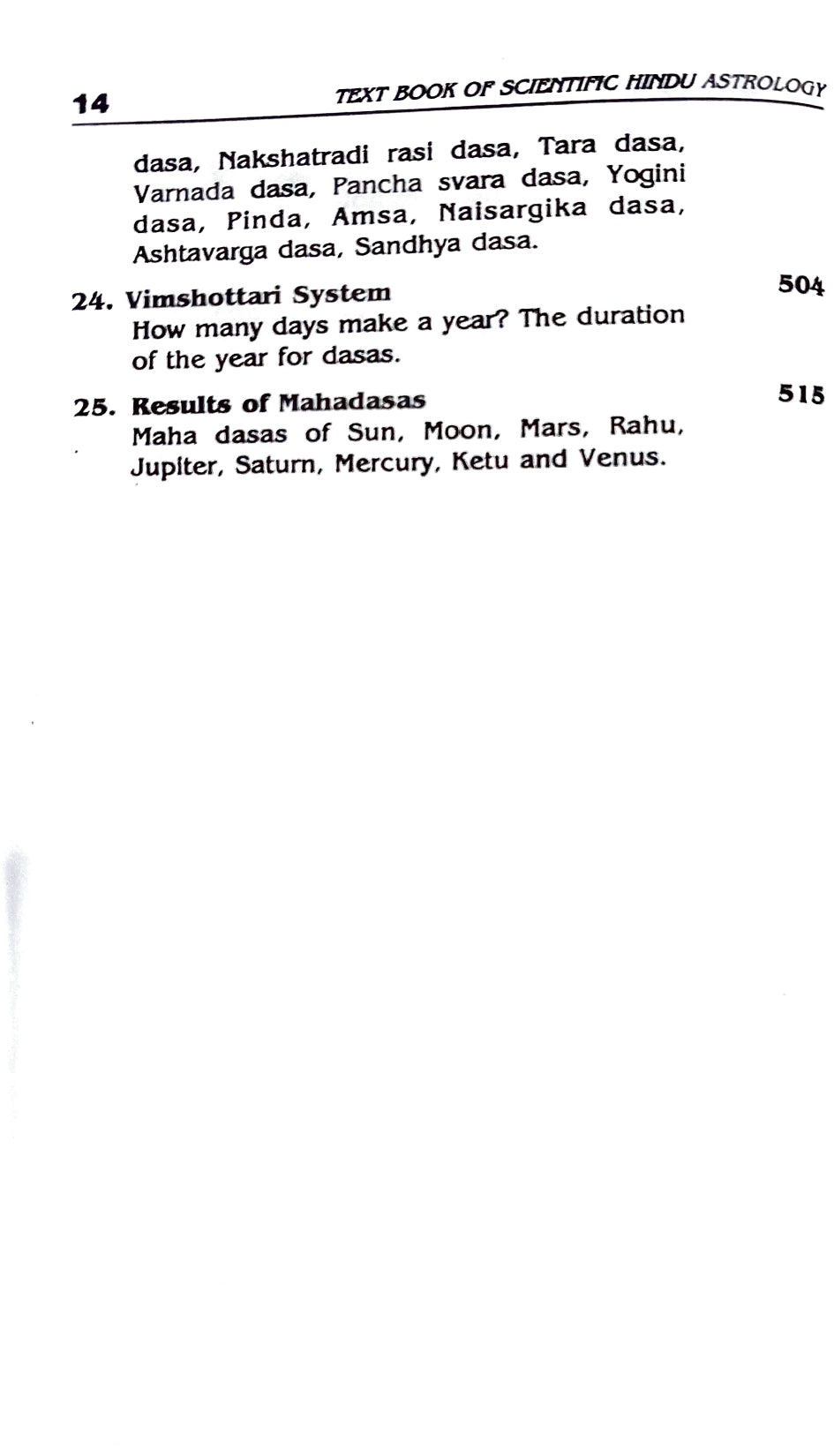 Text Book of Scientific Hindu Astrology (2 Volume Set) [English]