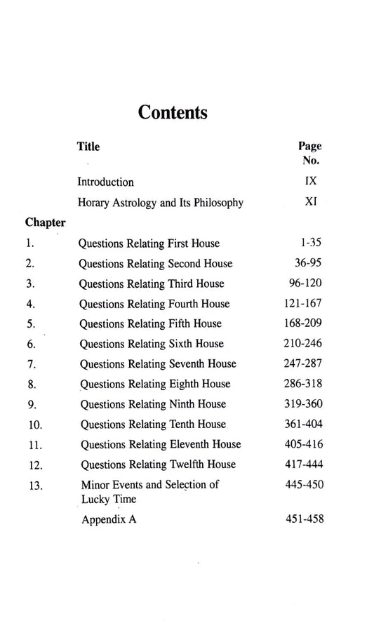 Horary Astrology & Cuspal Interlinks [English]