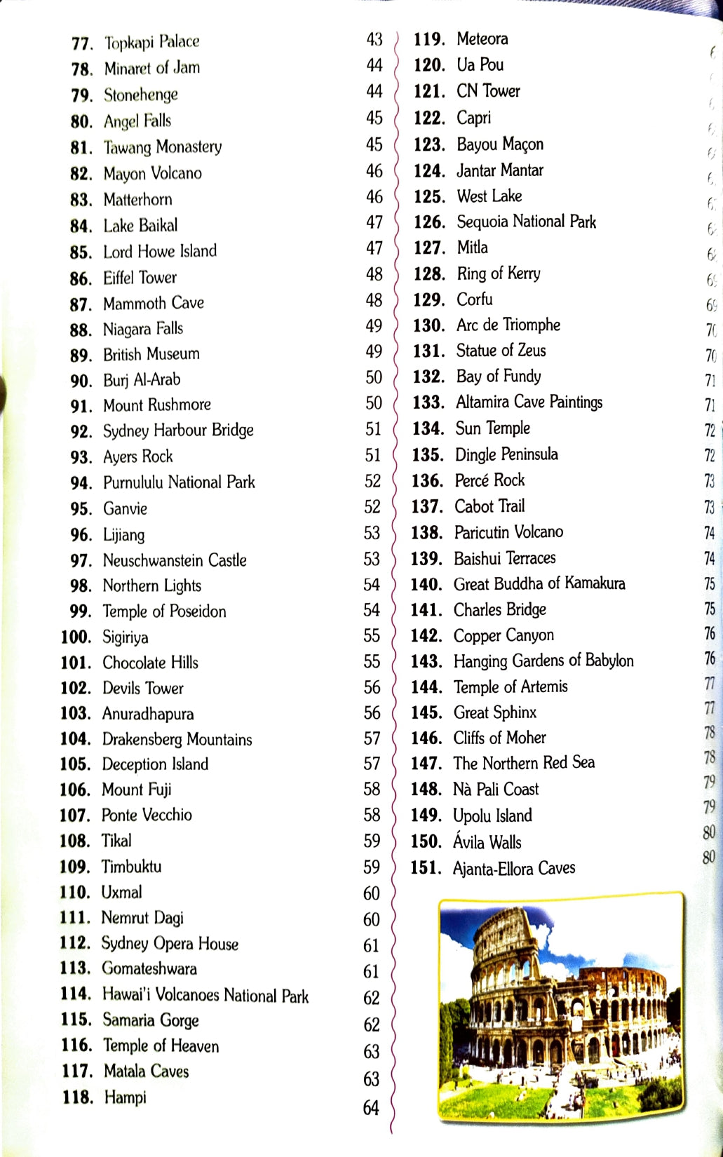 151 Wonders of the World [English]