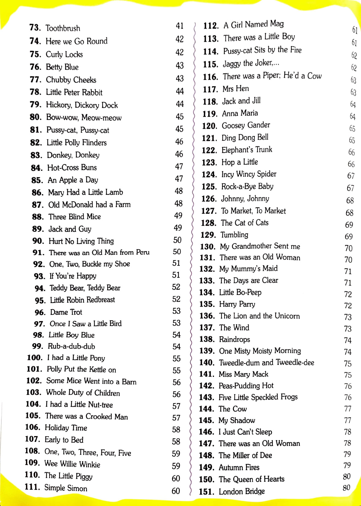 151 Nursery Rhymes [English]