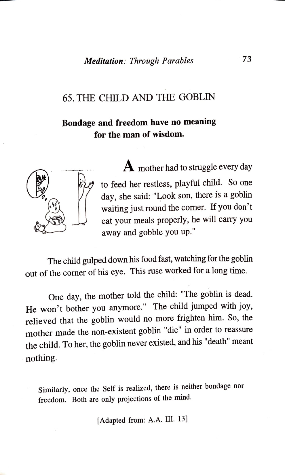 Meditation Thru Parables [English]