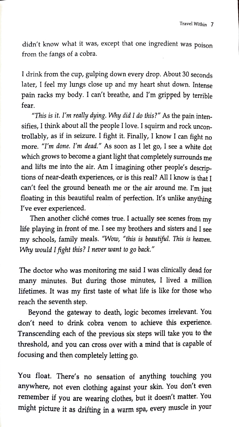 Travel Within - the 7 Steps to Wisdom & Inner Peace [English]