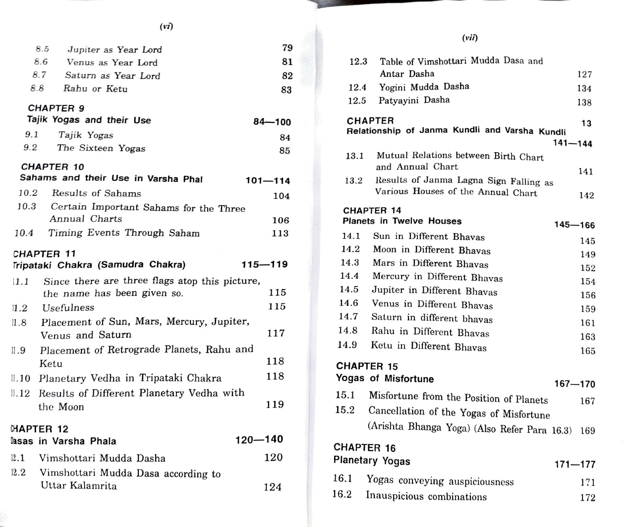 Annual Horoscopy (Varsha Phala) [English]