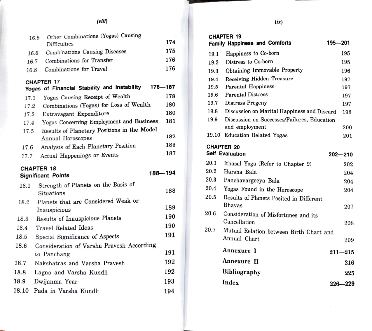 Annual Horoscopy (Varsha Phala) [English]