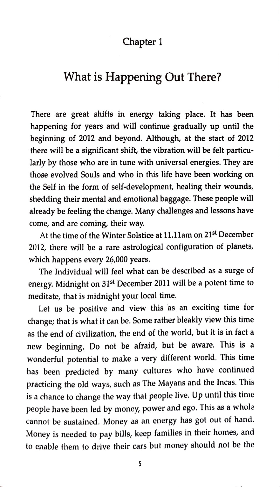 Your Quest for Spritual Knowledge 2012 and Beyond [English]