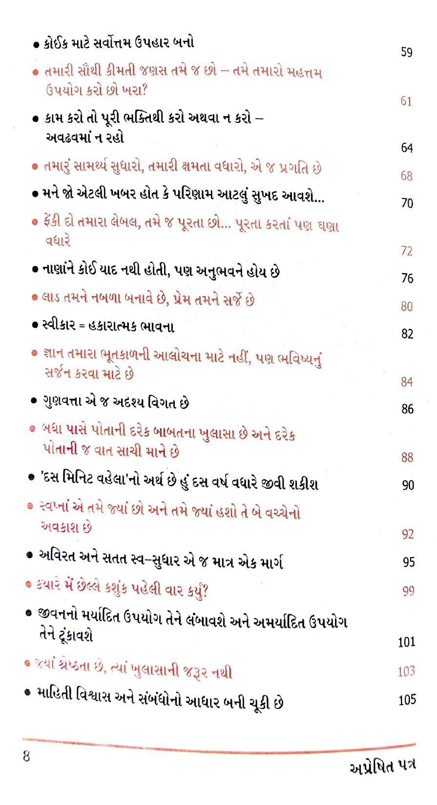 Unposted Letters [Gujrati]