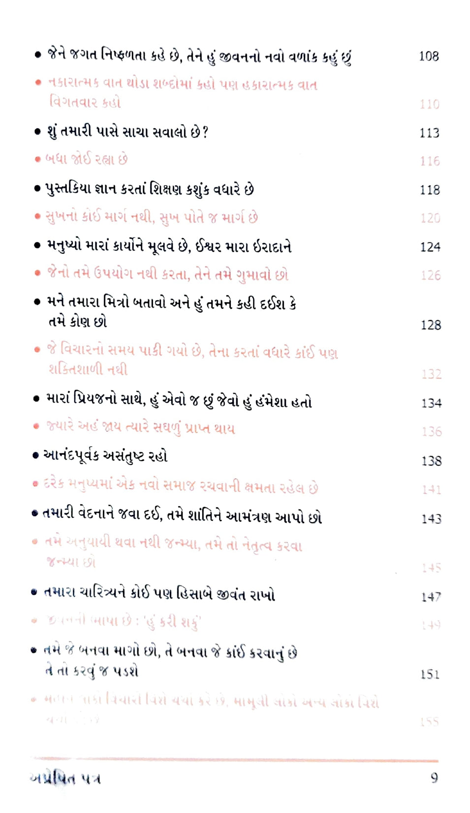 Unposted Letters [Gujrati]