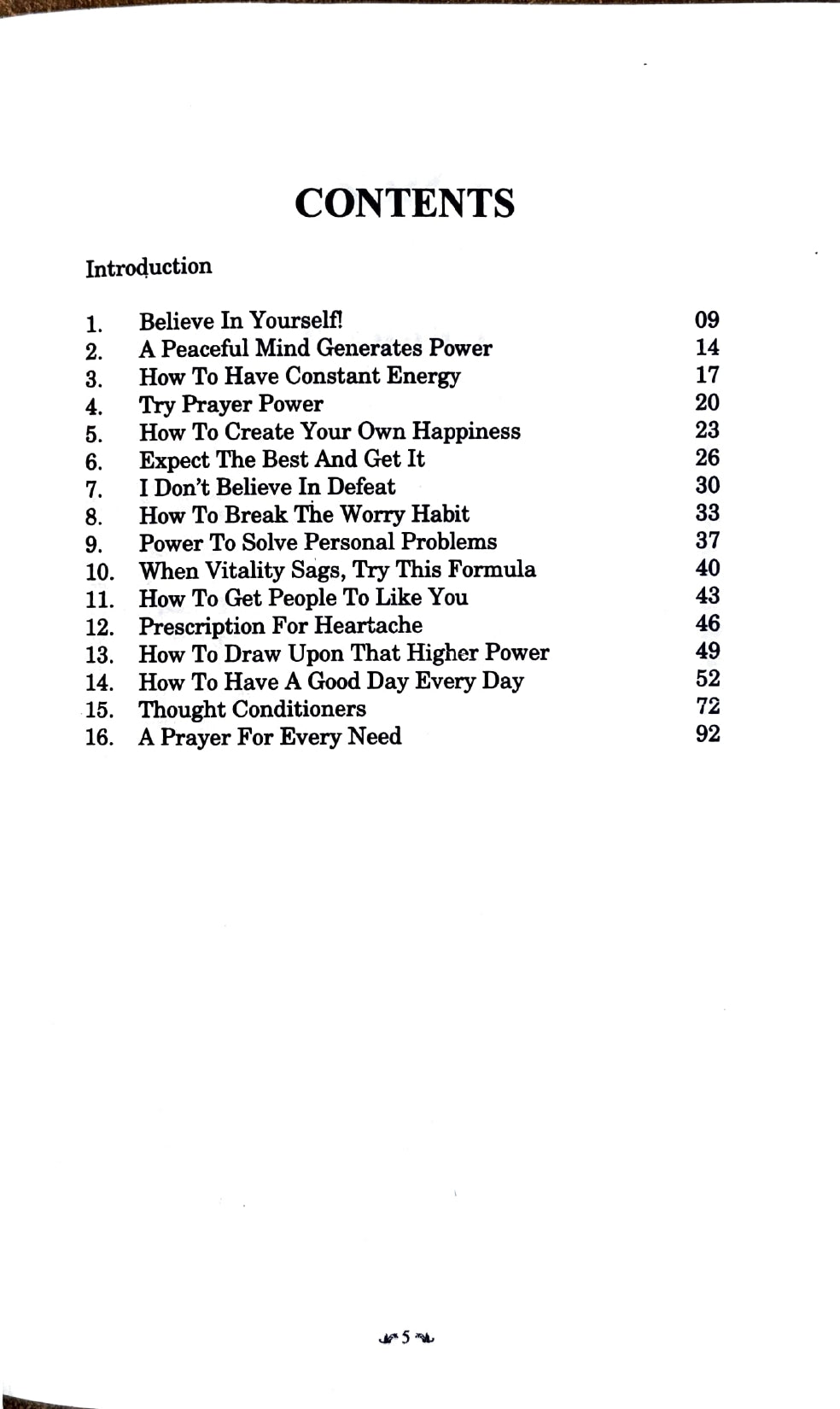 The Power of Positive Thinking [English]