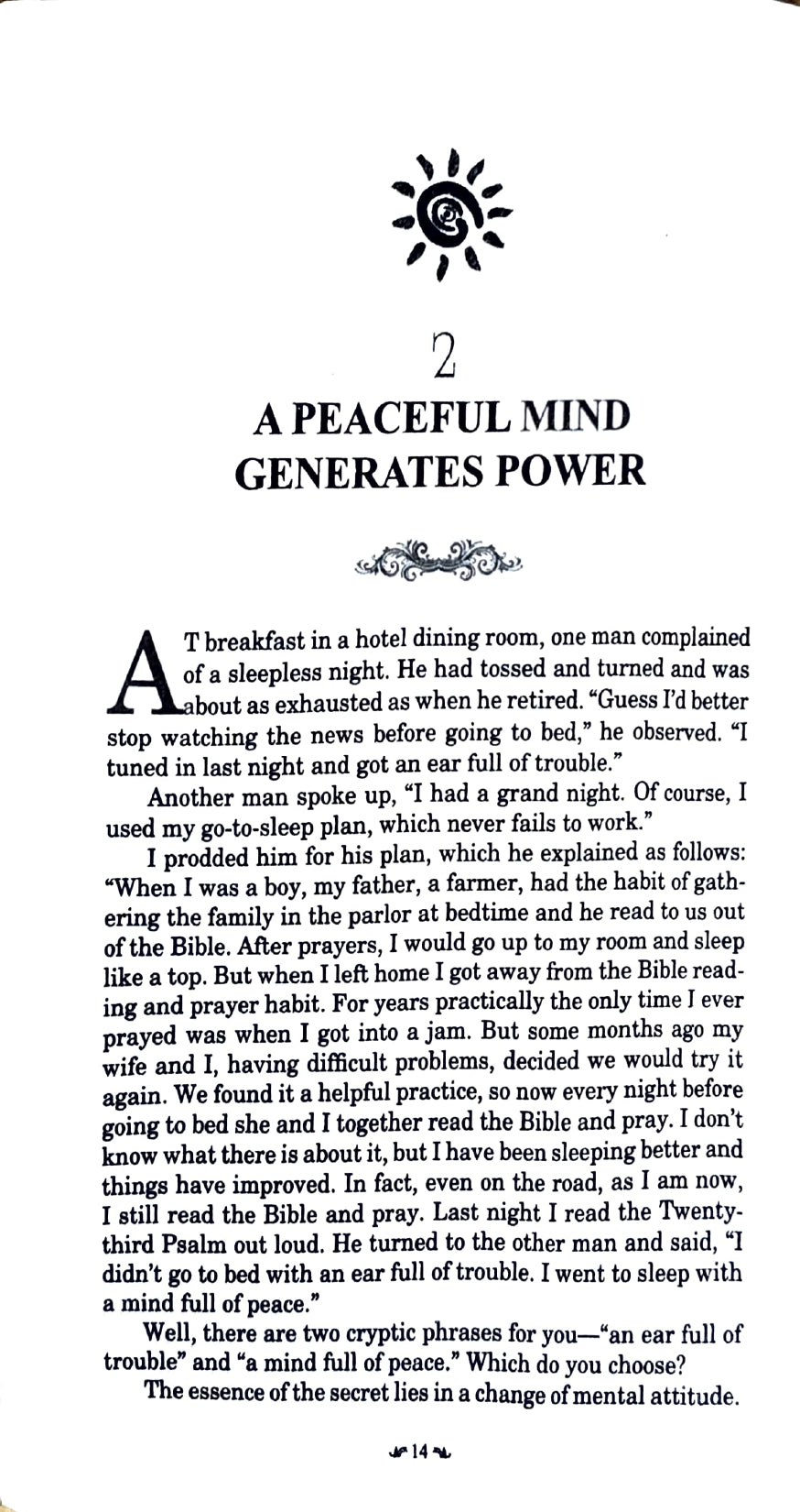 The Power of Positive Thinking [English]