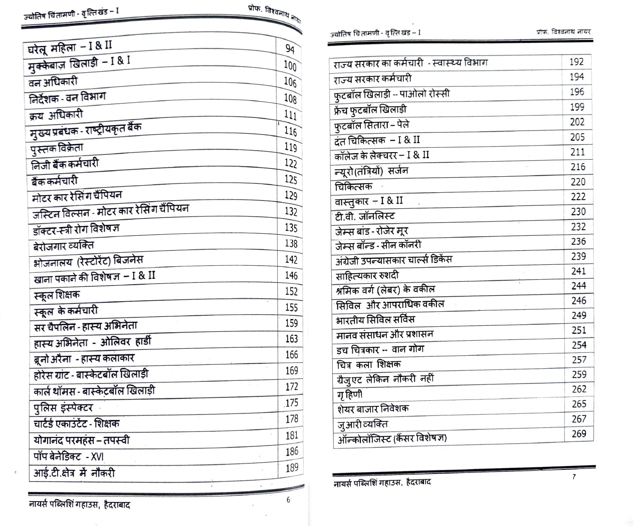 Jyotish Chintamani - Vrithi Khand 1 [Hindi]