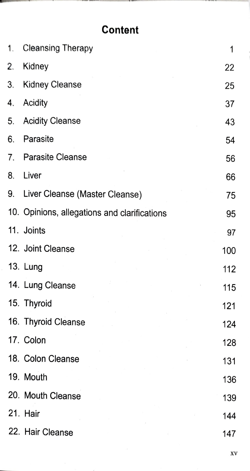 Cleansing Therapy - Cure Yourself [English]