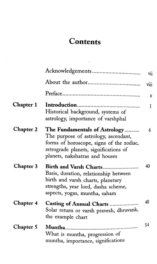 The Fundamentals of Varshphal