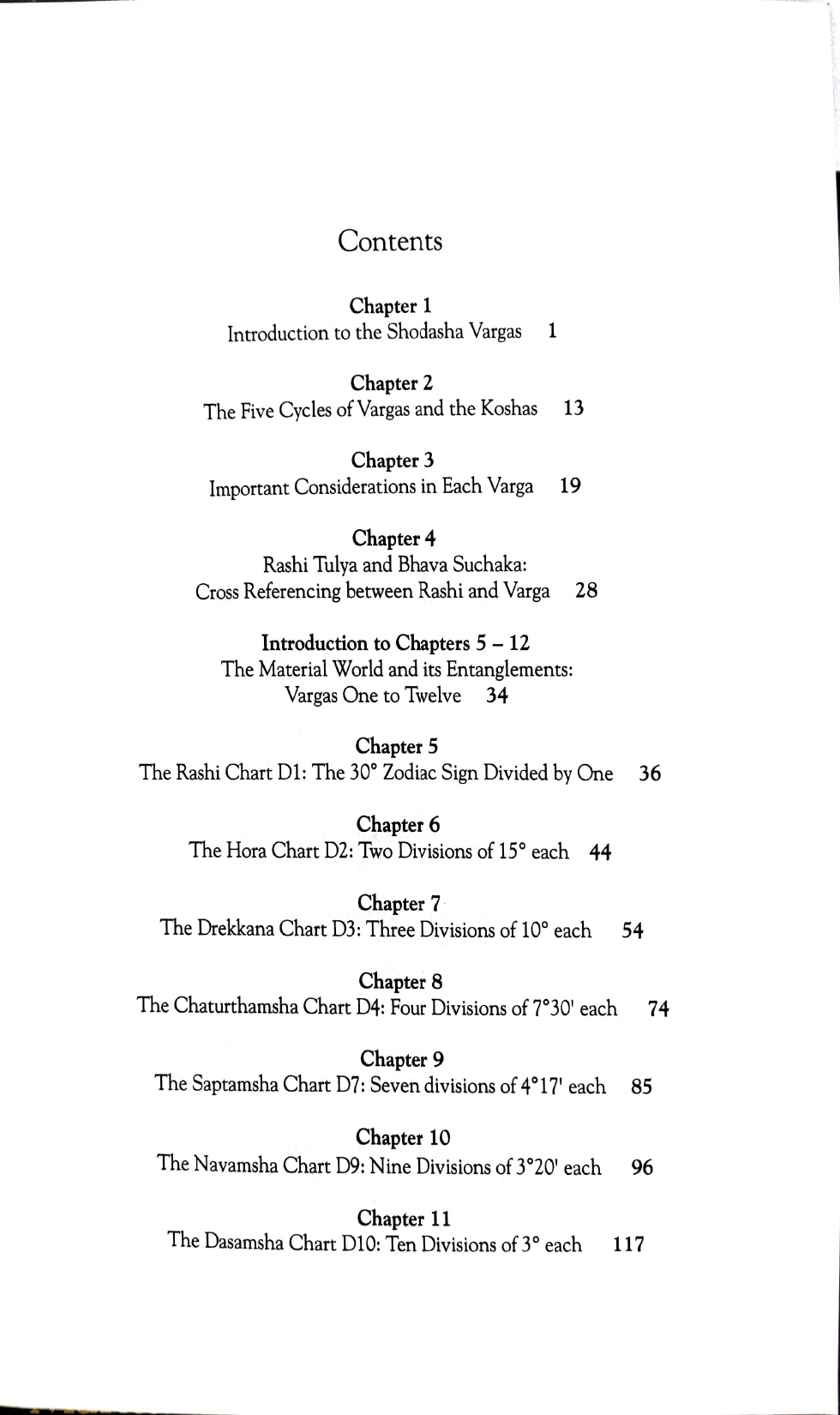 Shodasha Varga - The 16 Divisional Charts of Vedic Astrology [English]