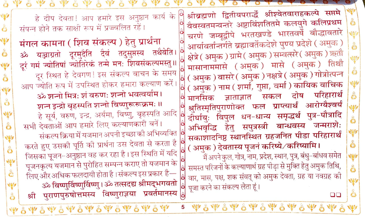 Navagraha Poojan Vidhan [Hindi]