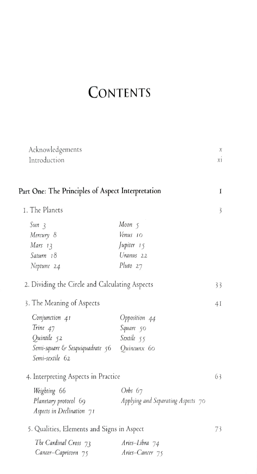 Aspects in Astrology [English]