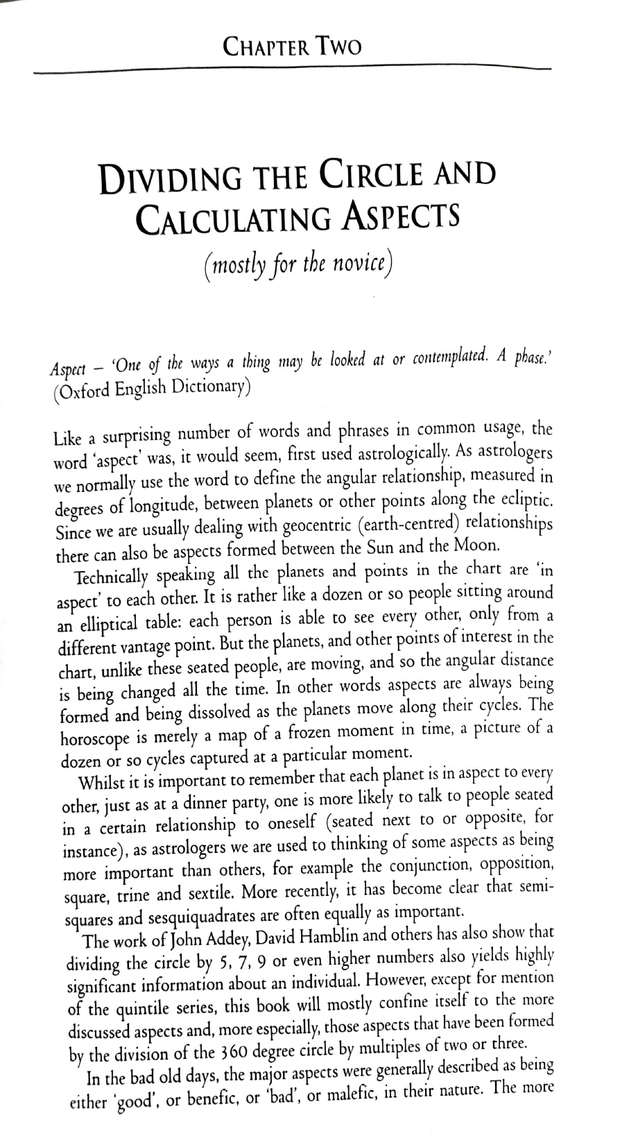 Aspects in Astrology [English]