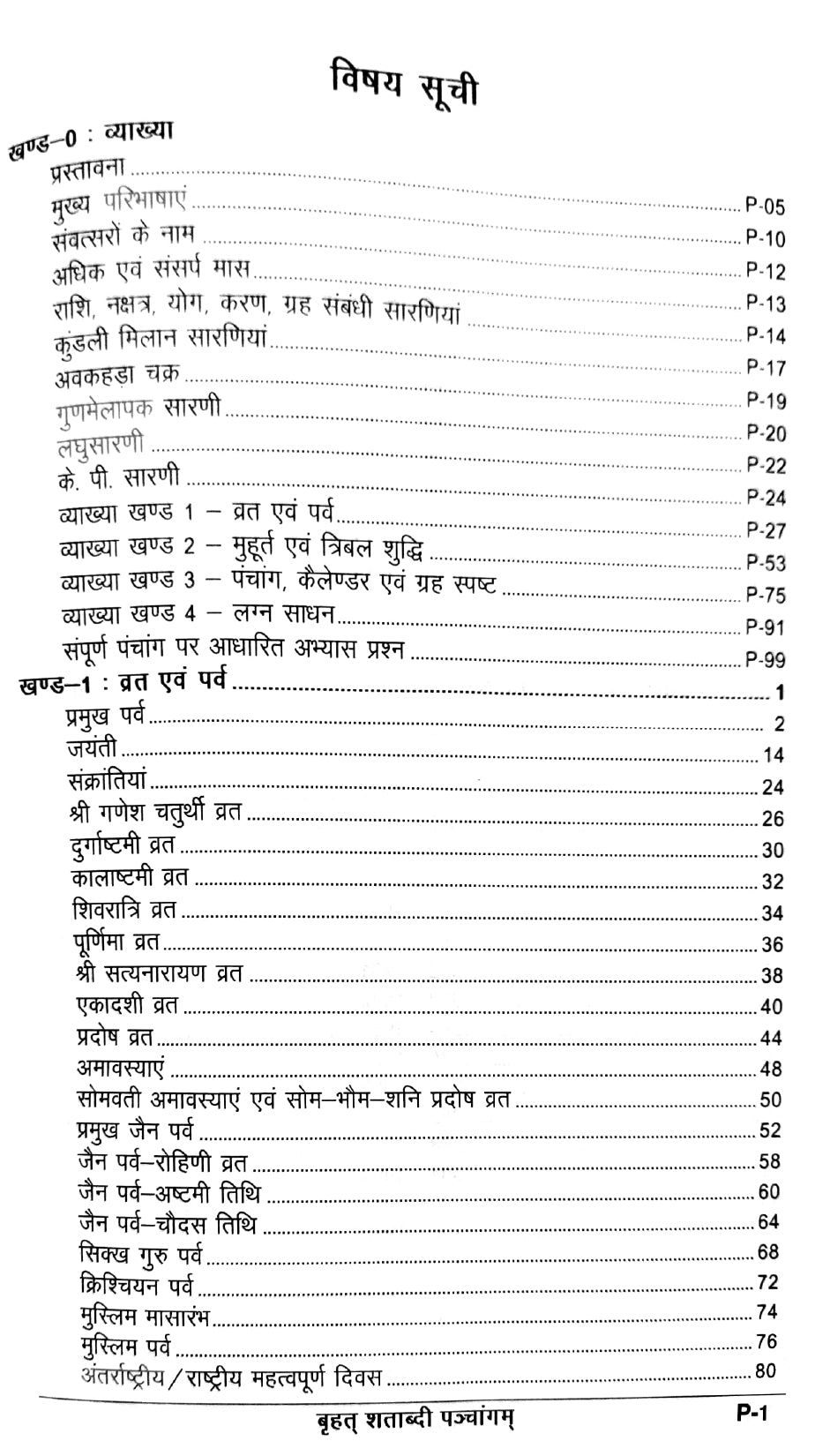 Brihat Shatabdi Panchang (1950 - 2050) [Hindi]