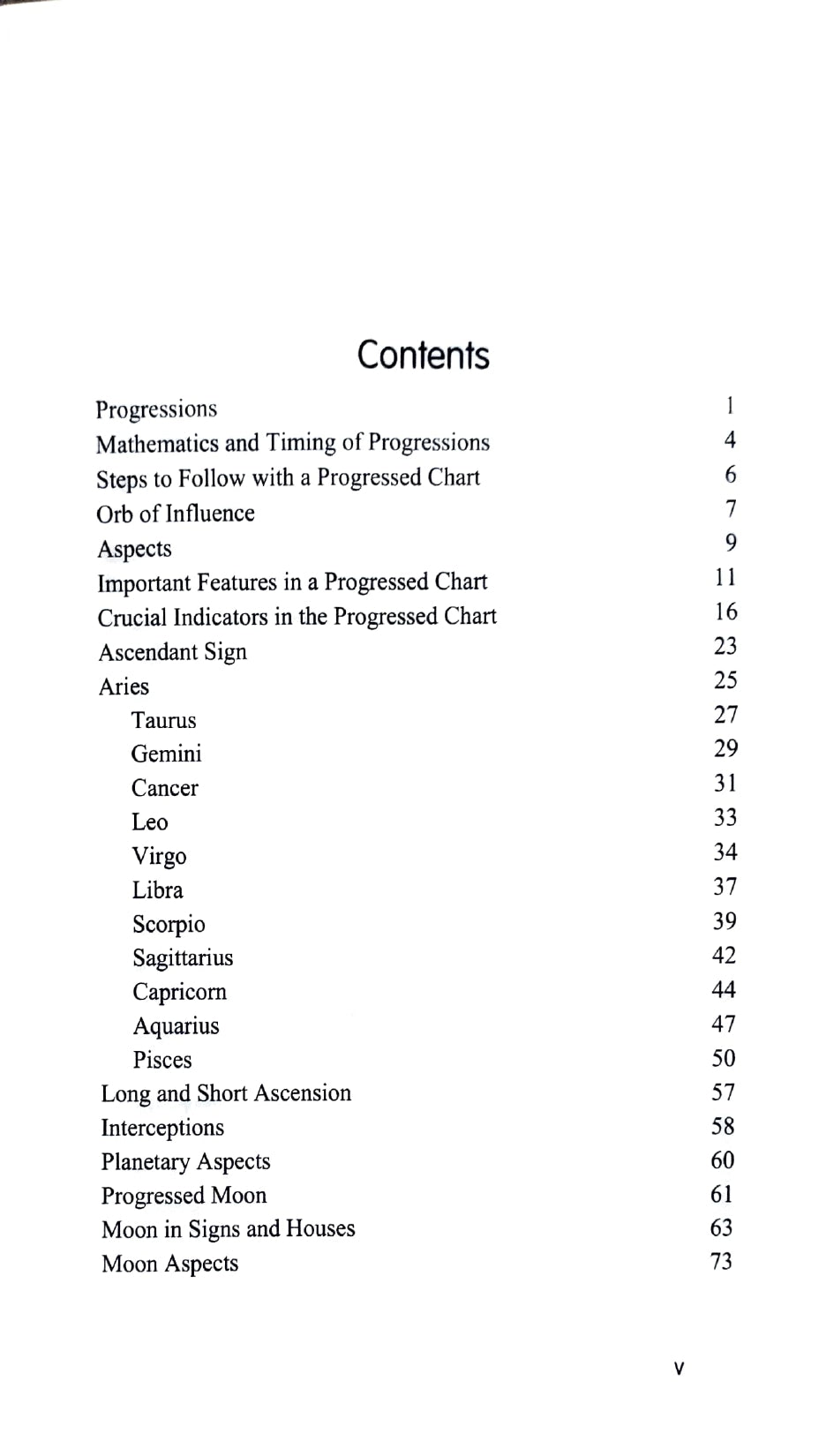 Delineation of Progressions [English]