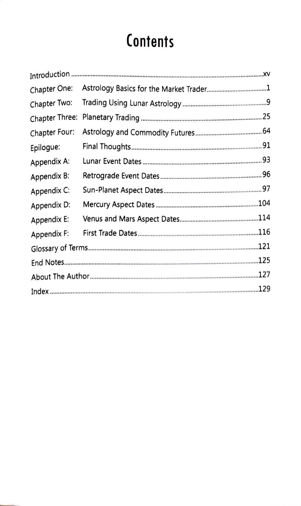 The Bull, the Bear and the Planets: Trading Financial Markets Using Astrology [English]