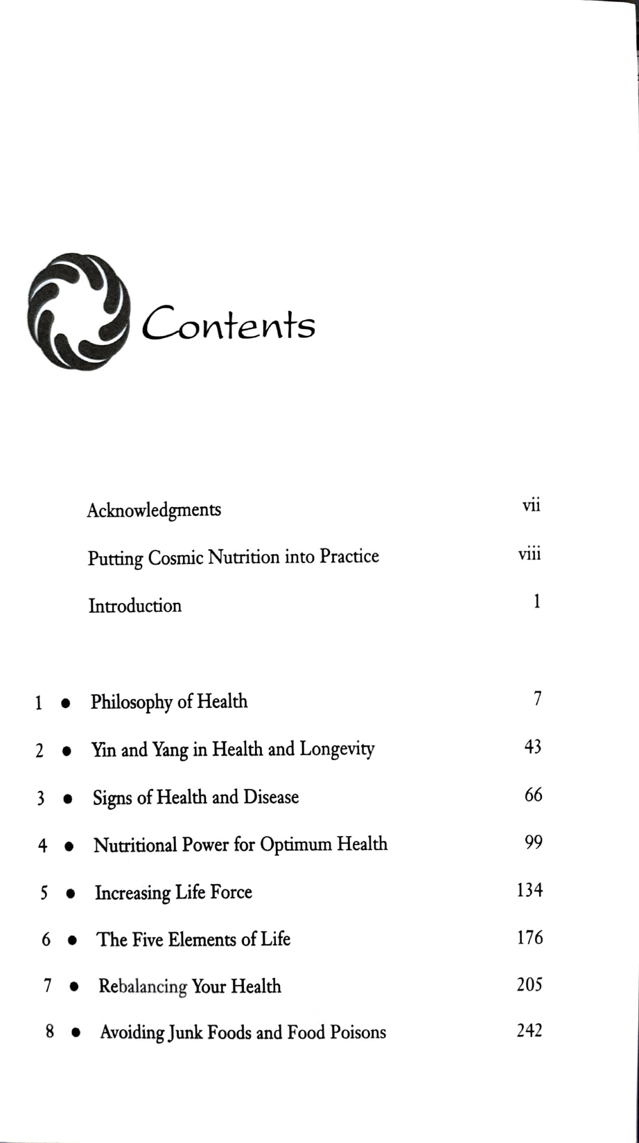 Cosmic Nutrition: The Taoist Approch to Health and Longevity [English]