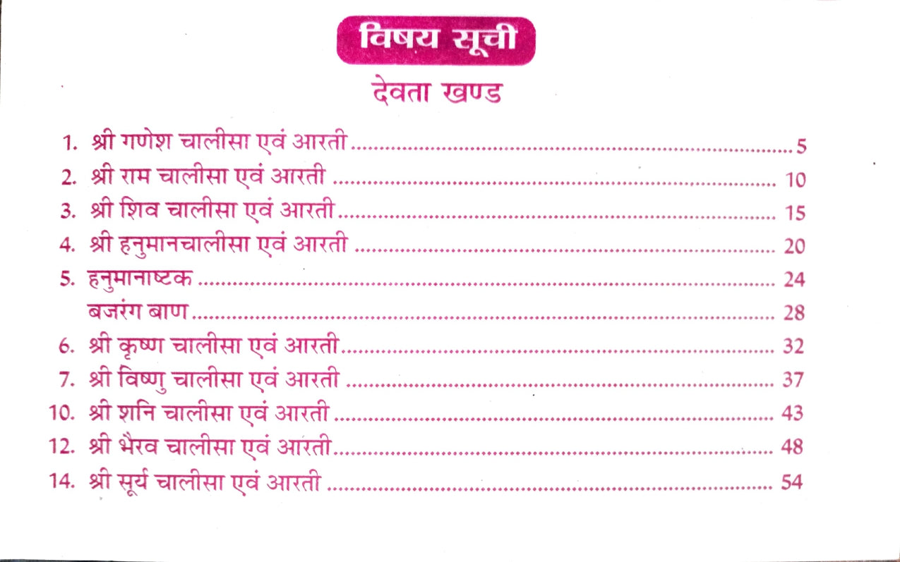 Chalisa Path Sangrah (453R)