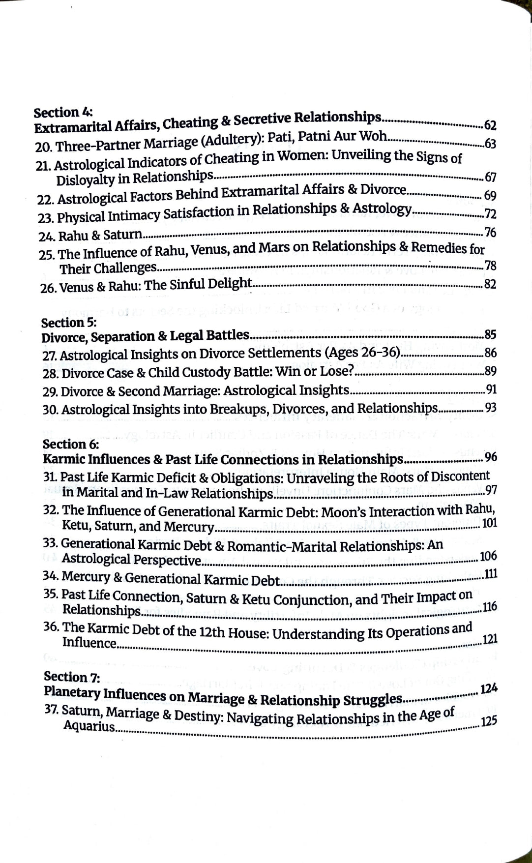 Astrology of Love & Lust [English]