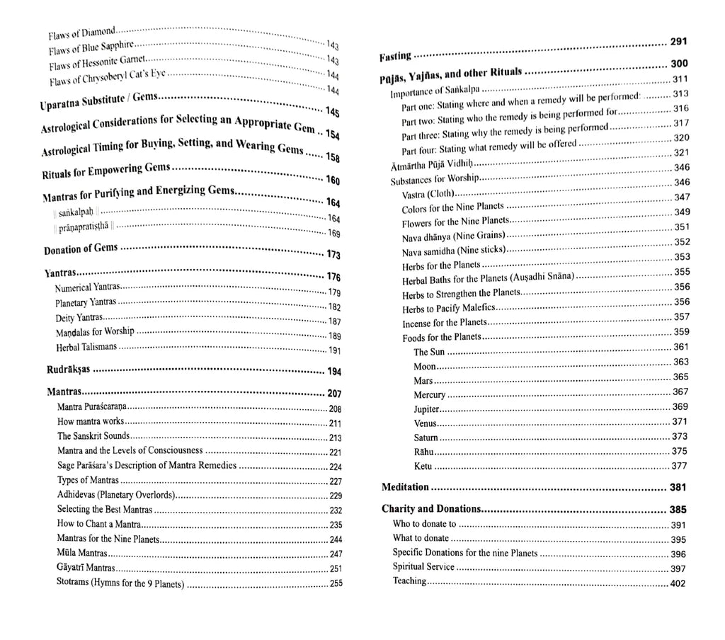Jyotish Foundation And Jyotish Upaya (2 Volumes Set) [English]