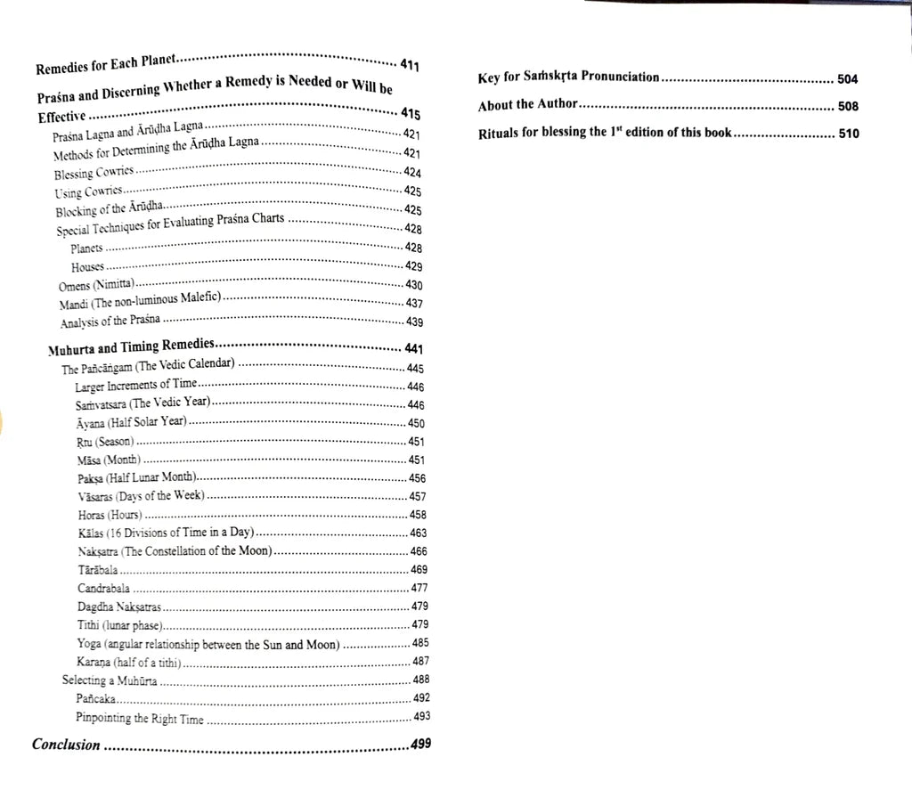 Jyotish Foundation And Jyotish Upaya (2 Volumes Set) [English]