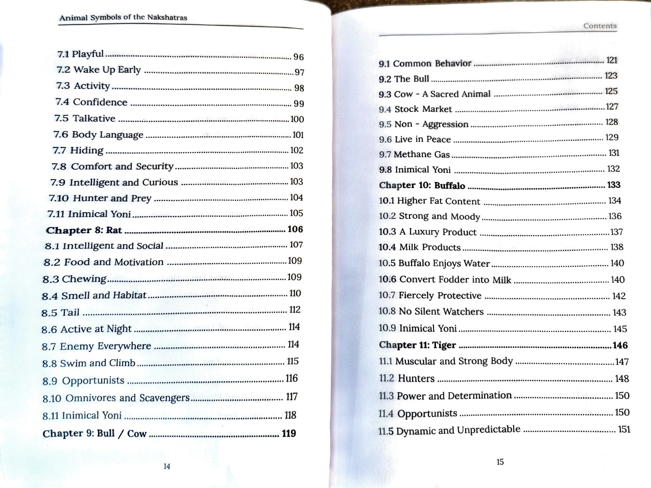 Animal Symbols of the Nakshatras [English]