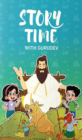 Story Time with Gurudev (Coloured Pages) [English]