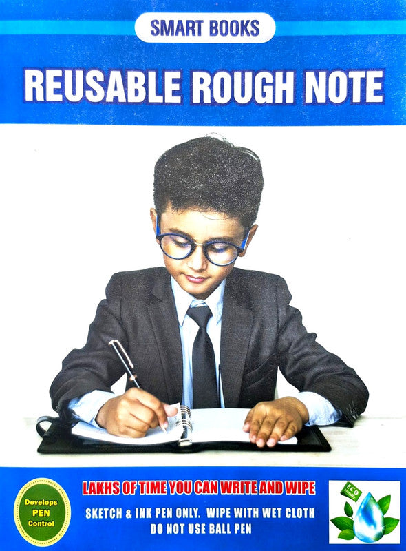 Note Book Ruff Book SMART BOOKS: Reusable Rough Notebook – Bookkish India