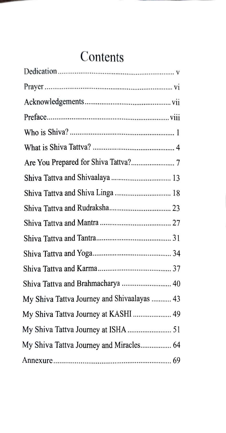 Shiva Tattva [English]
