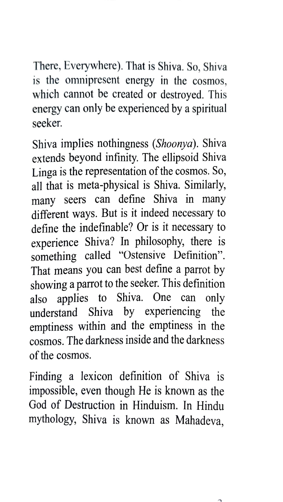 Shiva Tattva [English]
