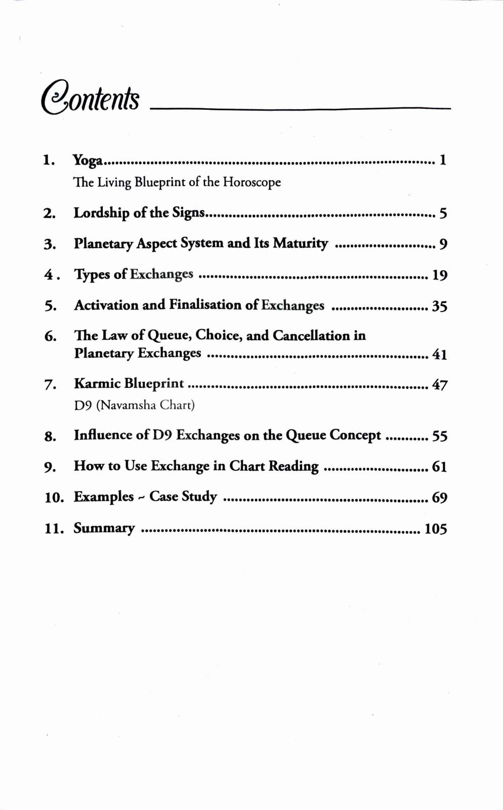 Exchanges [English]