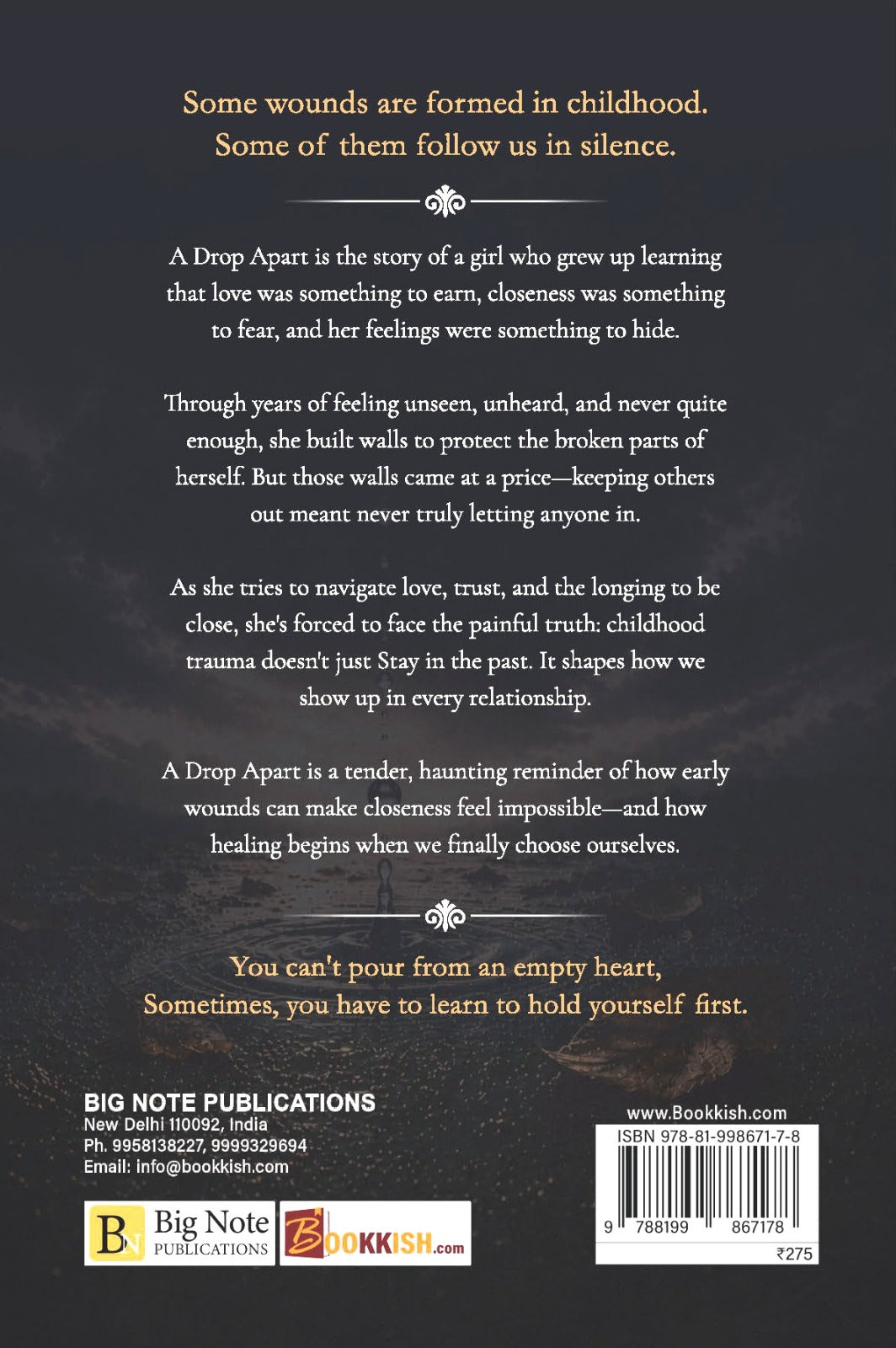 A Drop Apart [English]