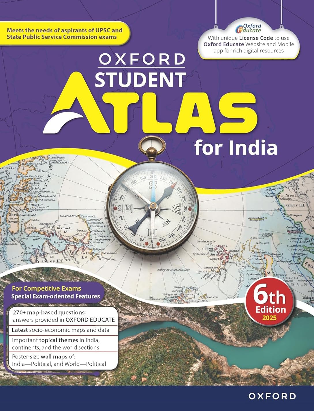 Oxford Student Atlas for India [English]