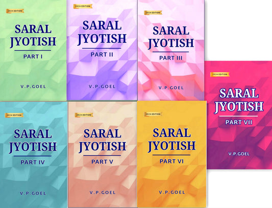 Saral Jyotish Part 1,2,3,4,5,6,7 - Astrology Simplified [English] by VP Goel