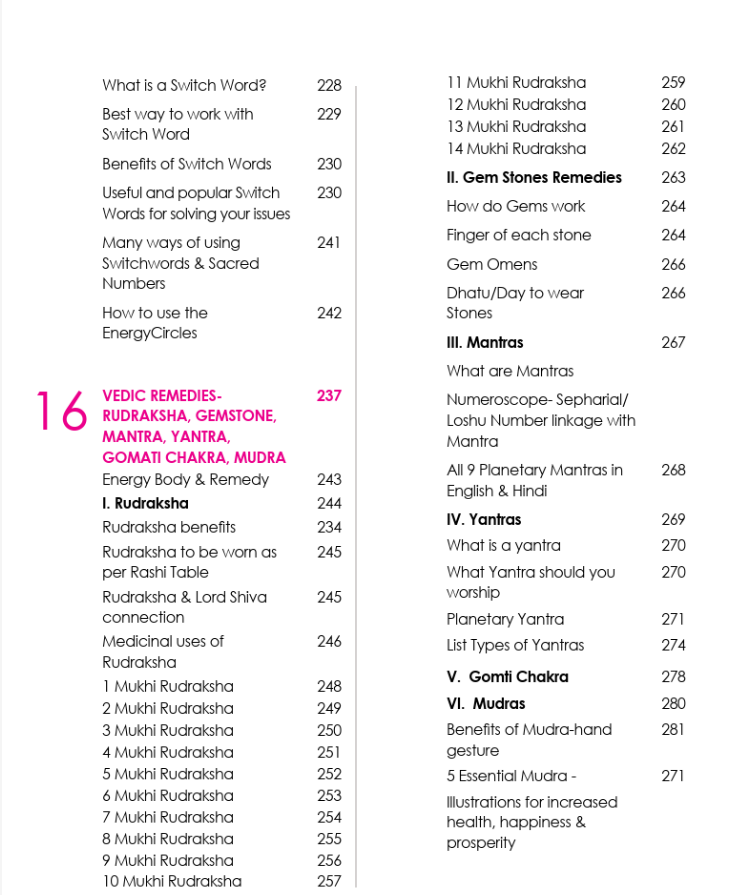 Advanced Numerology Loshu, Ank Kundali, Horary, Remedies [English]
